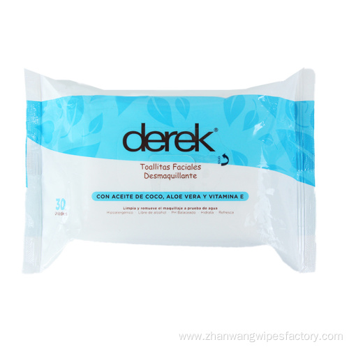 Certificated Soft Safe Makeup Remover Wipes